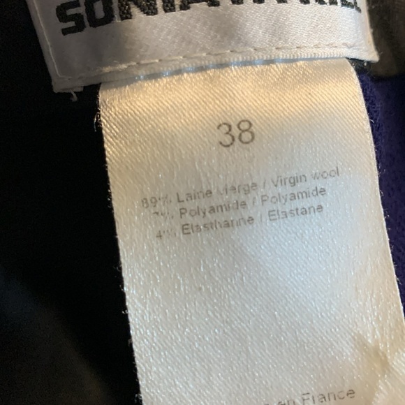 Sonia Rykiel Virgin Wool Pamts - Picture 4 of 5